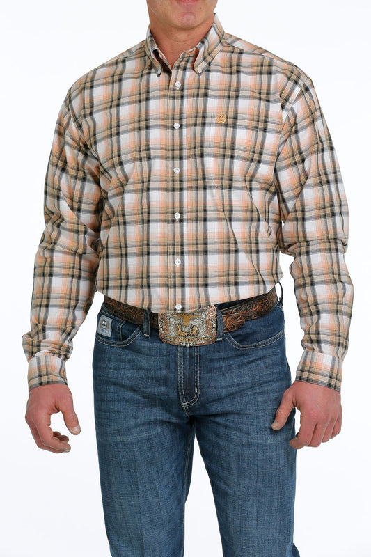 Cinch Mens Plaid L/S Shirt - MTW1105533