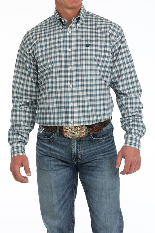 Cinch Mens Plaid L/S Shirt - MTW1105897