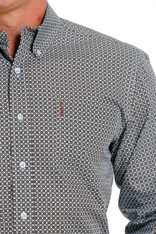 Cinch Mens Modern Fit L/S Shirt -  MTW1347080
