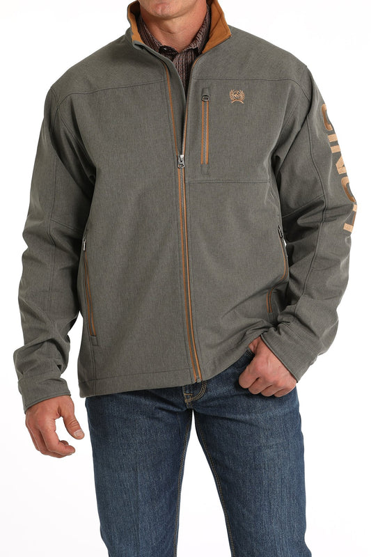 Cinch Mens Bonded Jacket - Charcoal/Copper