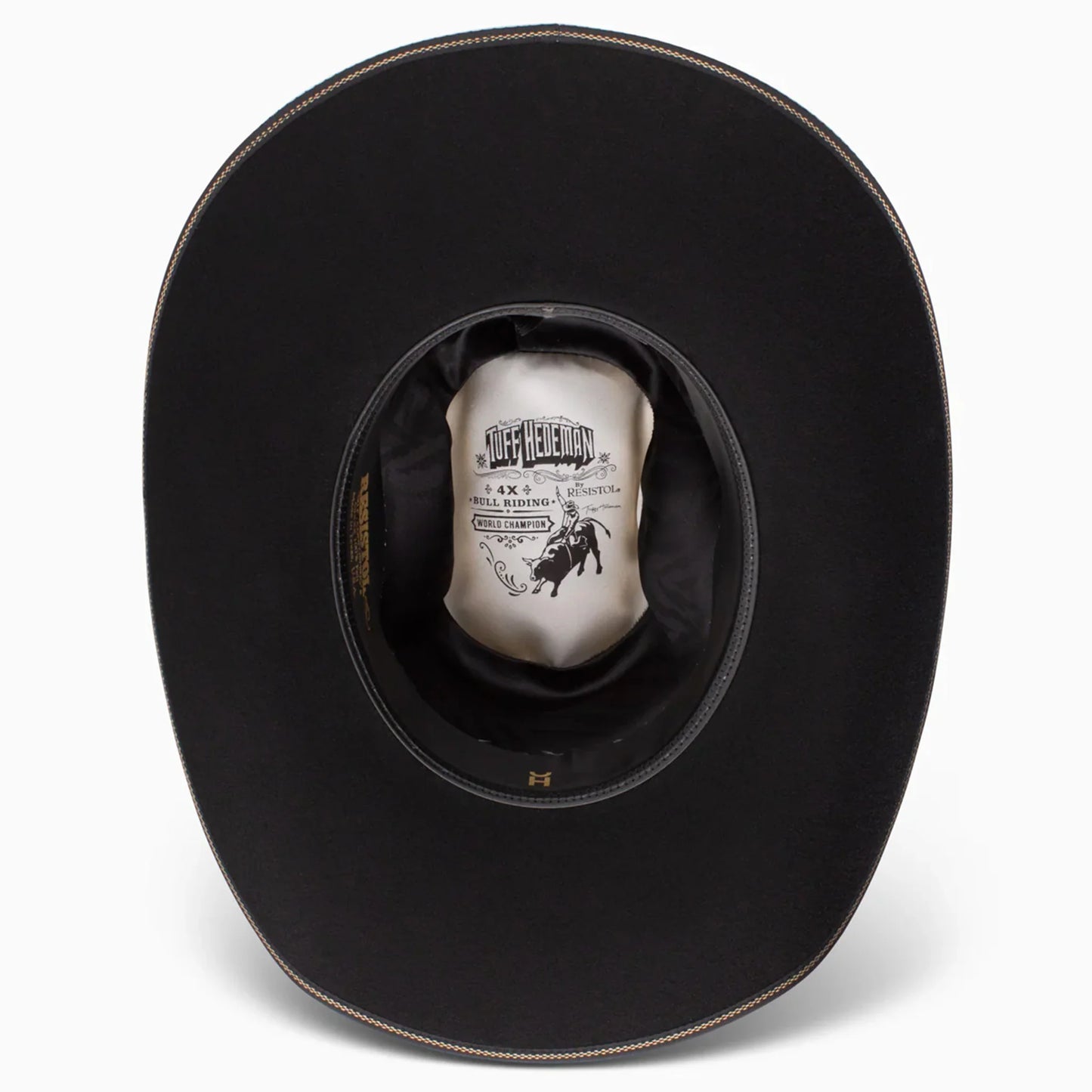 Resistol Snake Eyes 4X Wool Felt Black Hat