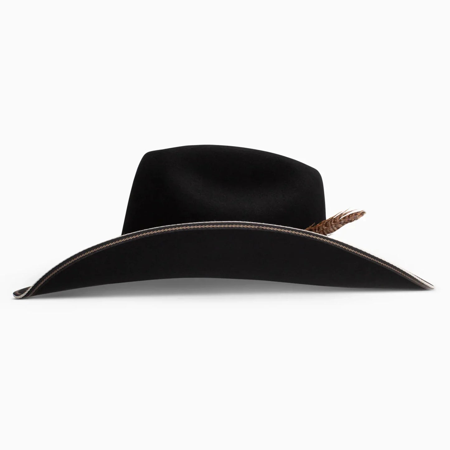 Resistol Snake Eyes 4X Wool Felt Black Hat
