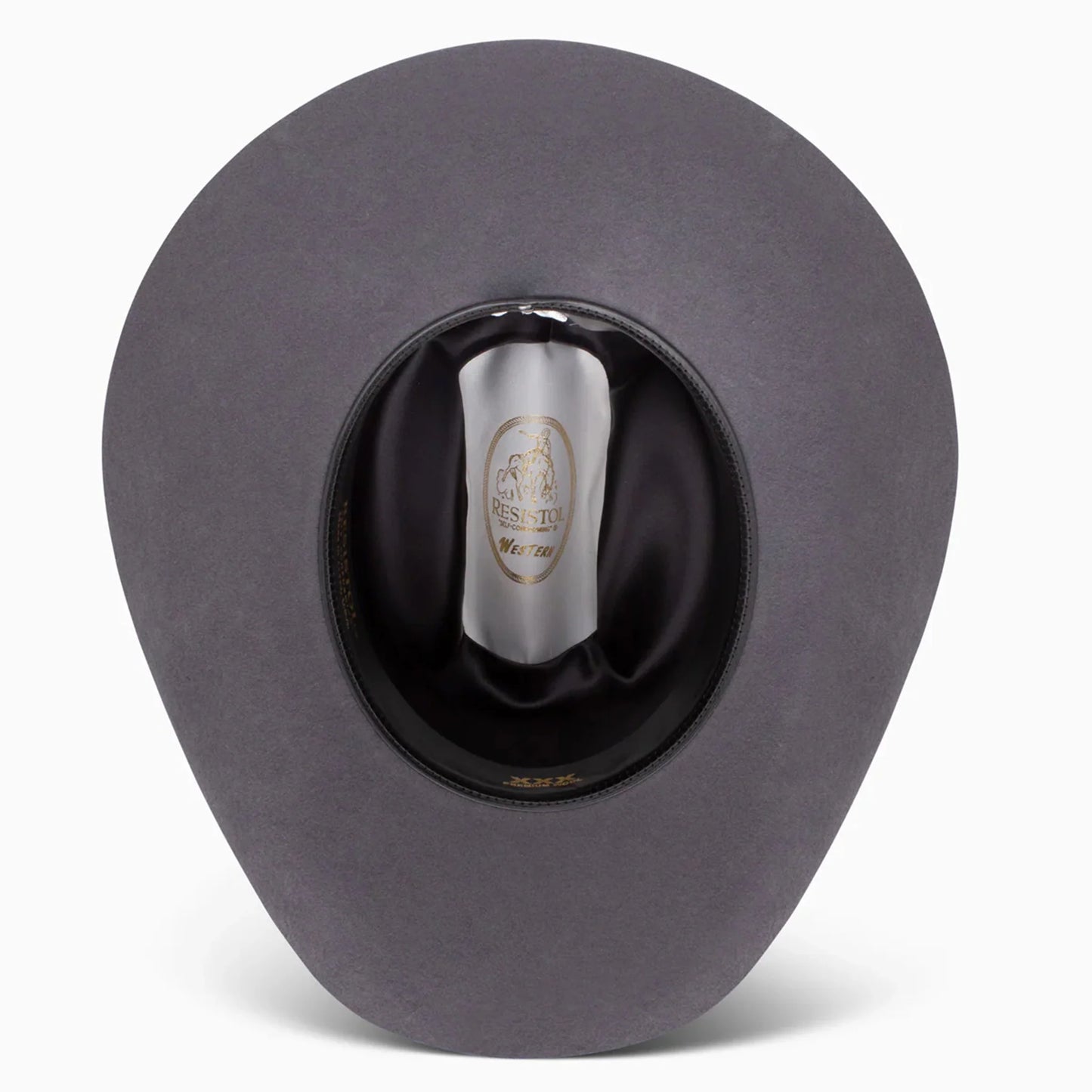 Resistol Tucker 3X Wool Felt - Granite Grey