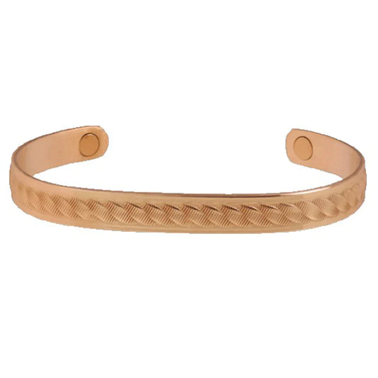 Sabona ROPE Copper Magnetic Wrist Band - Medium - SAB53660-M