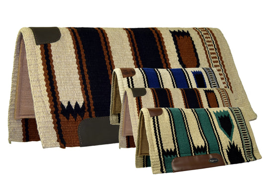 Ezy Ride Wool Show Pad with Felt 32" x 32" Assorted Colours - SBNI2098-32
