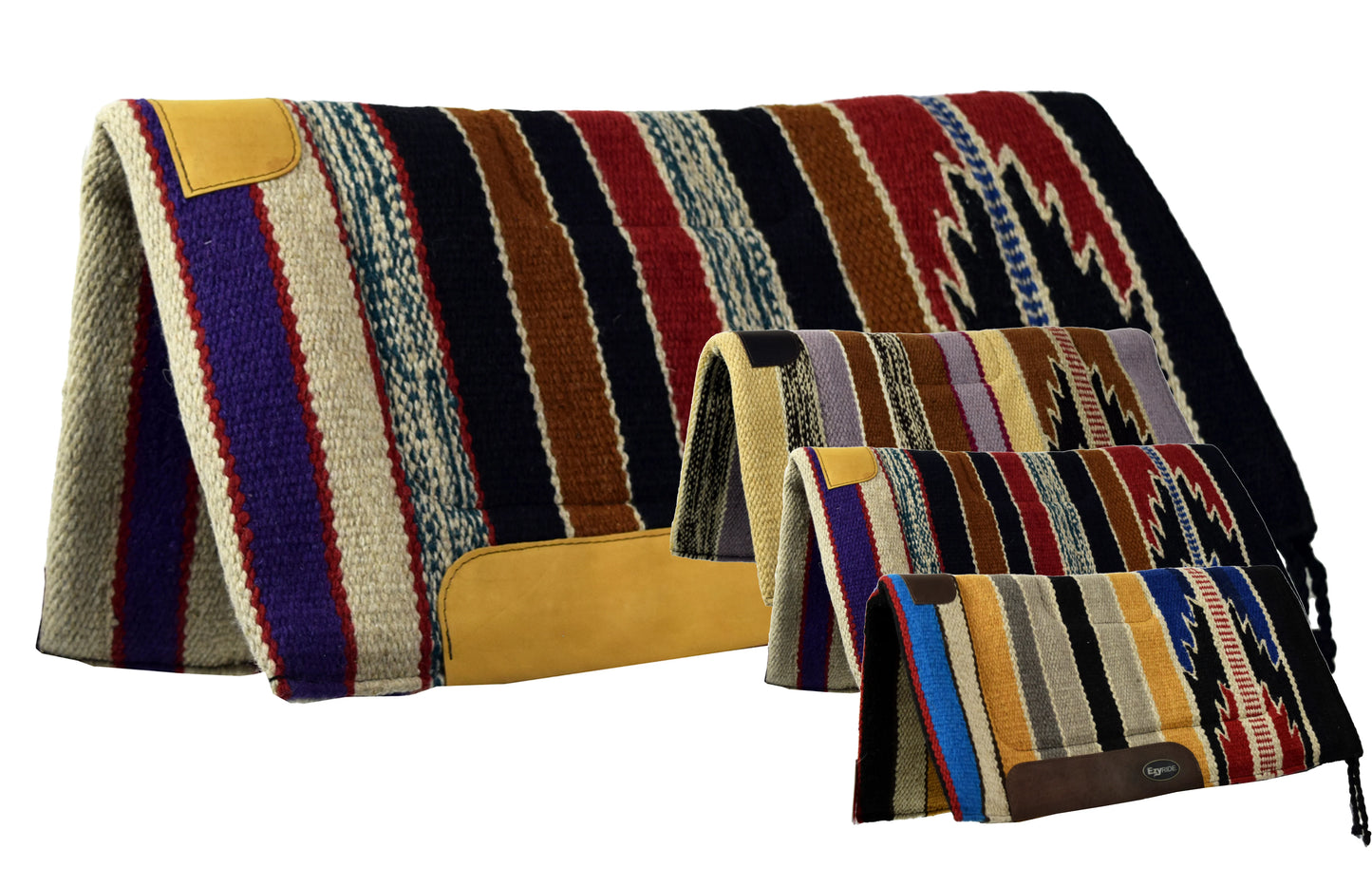 Ezy Ride Wool Multi Weave Sandwich Pad 32" x 32" Assorted Colours - SBNI2111