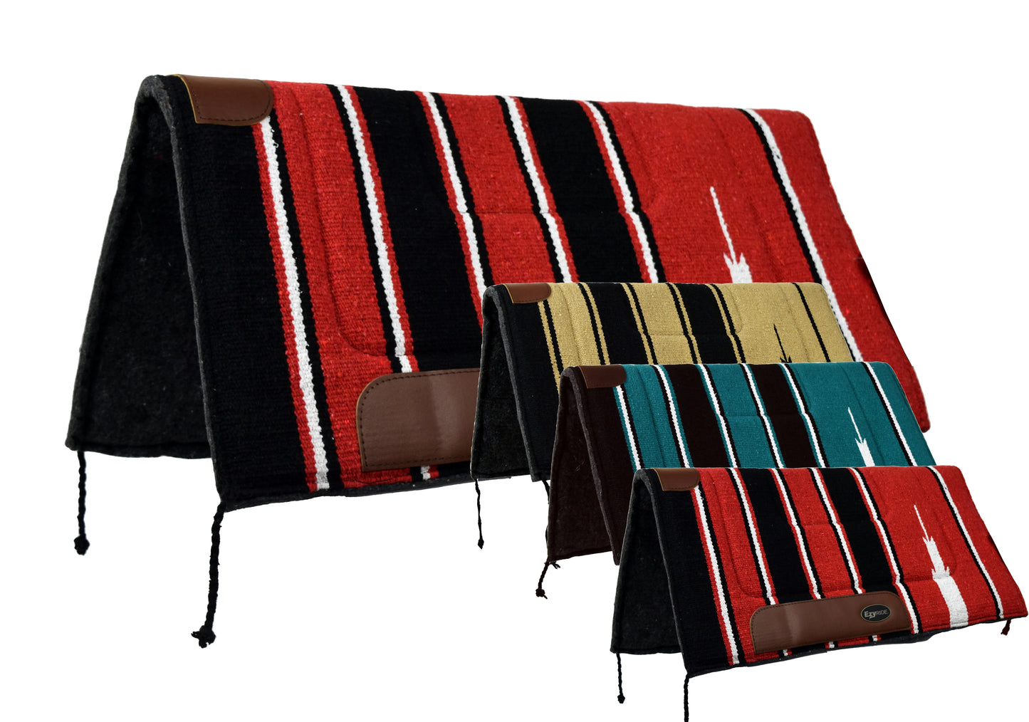 Ezy Ride Navajo Pad with felt - 32" x 30" - Assorted Colours - SBNI2128