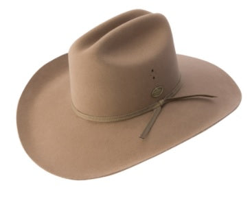 Statesman Hat - Serpentine Fur Felt - Sand