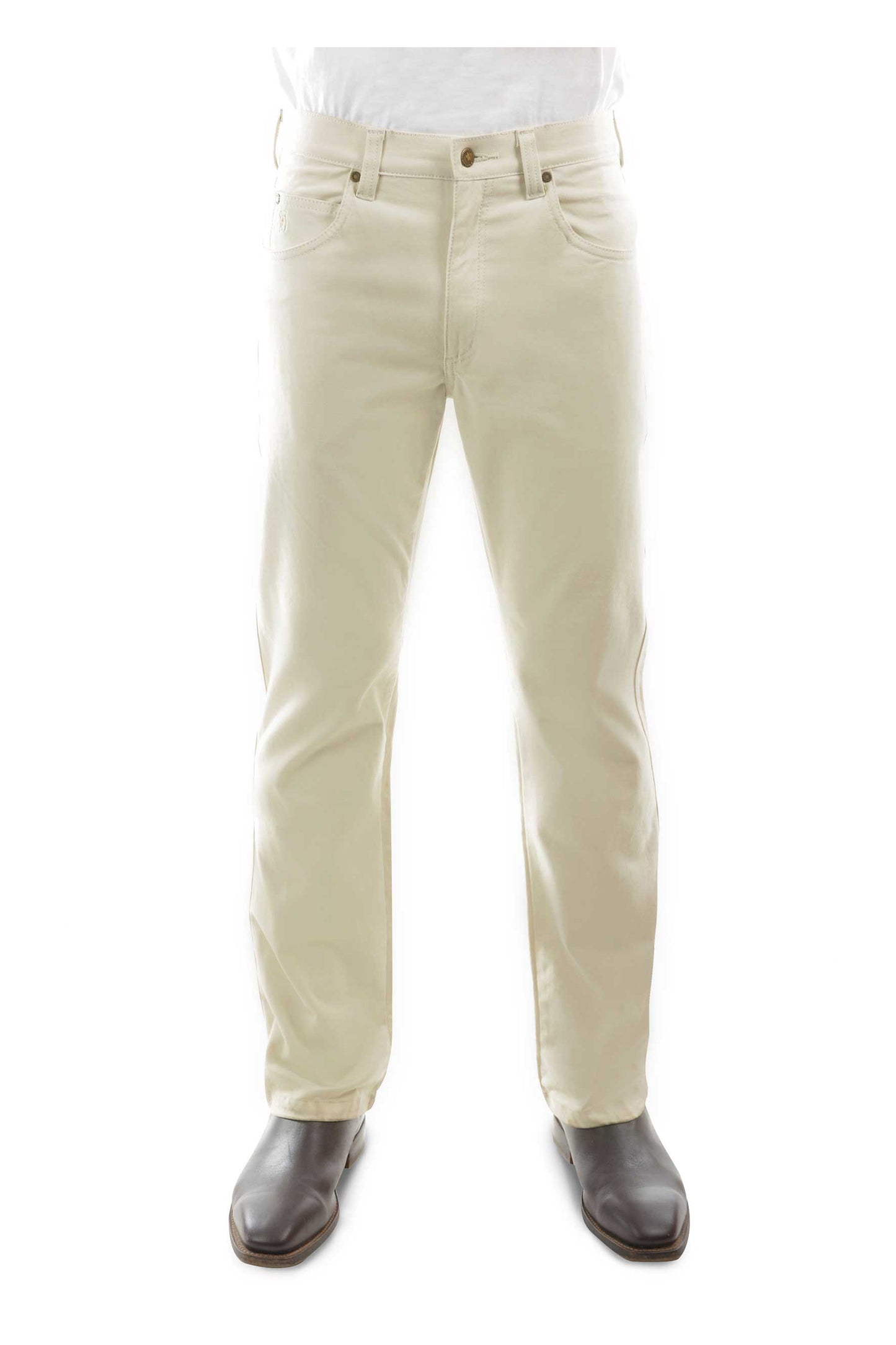 Thomas Cook Mens Stretch Moleskin Jeans - TCP1237007 - Stone