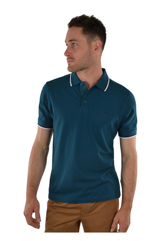 Thomas Cook Mens Fostered Tailored Short Sleeve Polo - TCP1506037