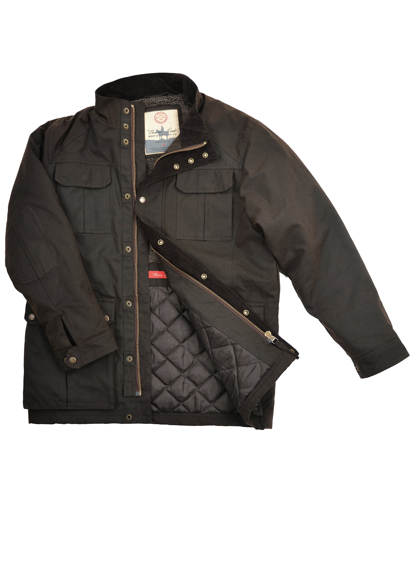 Thomas Cook Mens Tarcutta Oilskin Jacket - ON SALE