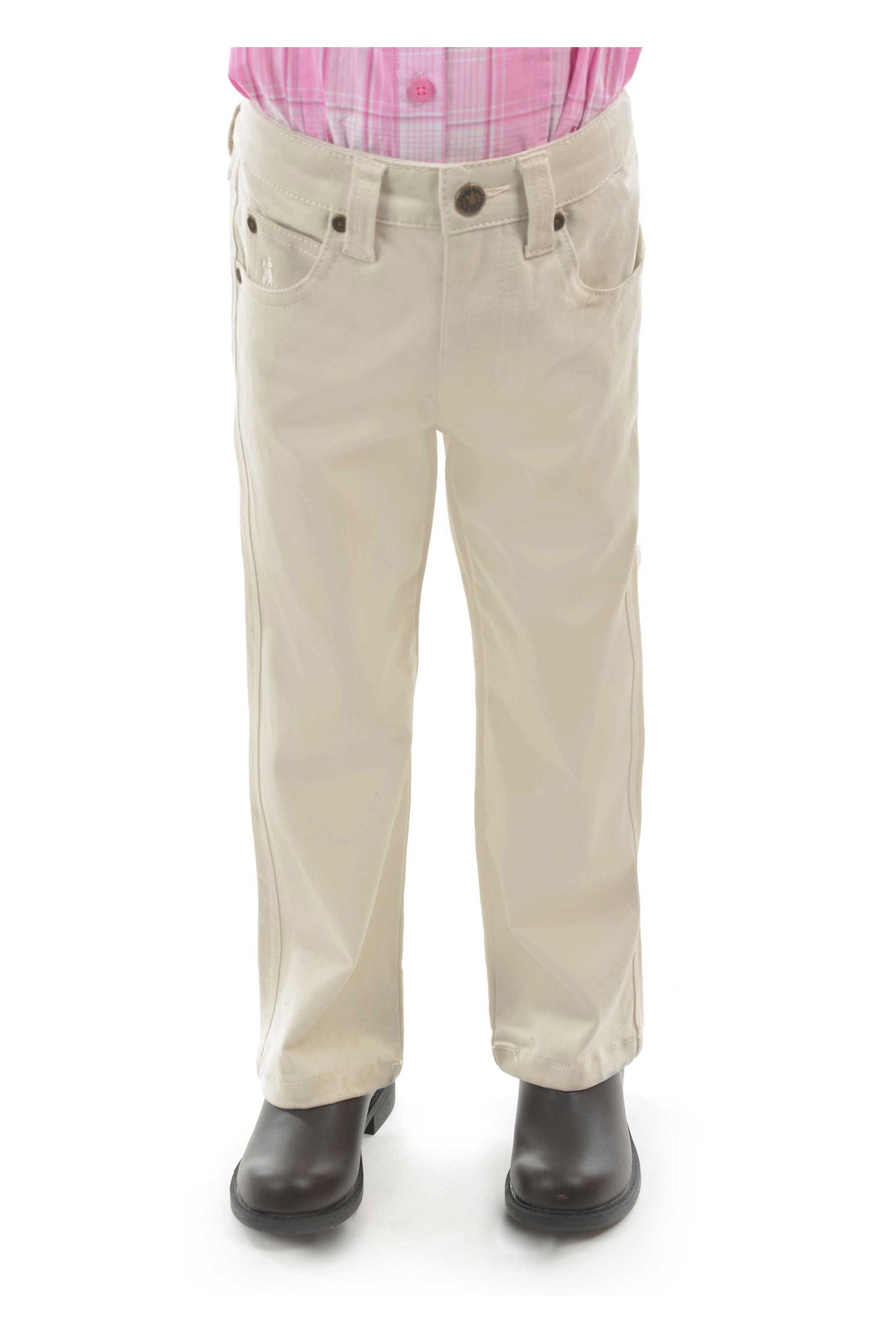 Thomas Cook Kid's Stretch Moleskin Jean - Stone - TCP7208007