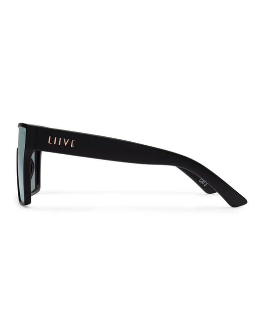 Liive Vision Polarised Sunglasses - Wasteland - Pink Mirror Matt Black