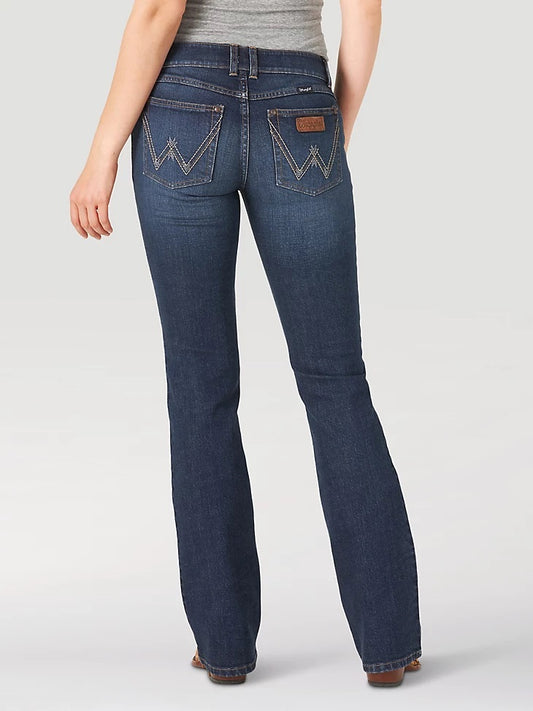 Ladies Wrangler Retro Mid Rise Bootcut Jean  - ON SALE