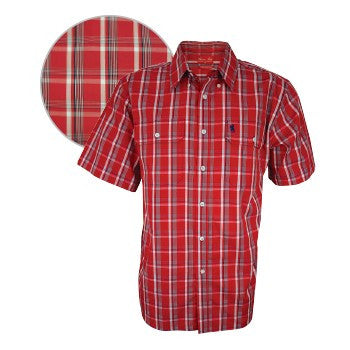 Mens Steve Check 2-Pkt S/S Shirt