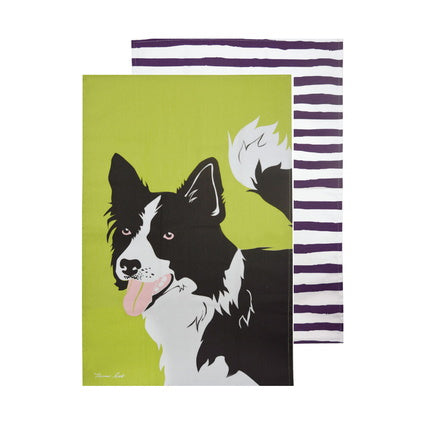 Thomas Cook  Border Collie T-towel (two pack)