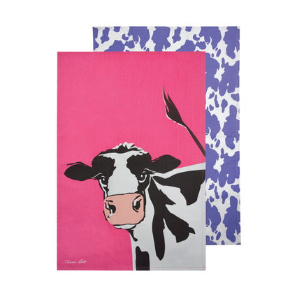 Thomas Cook  Cleo Cow T-towel (two pack)