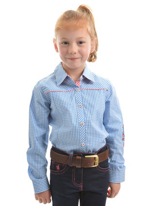 Thomas Cook Girls Dorothy Check Long Sleeve Shirt