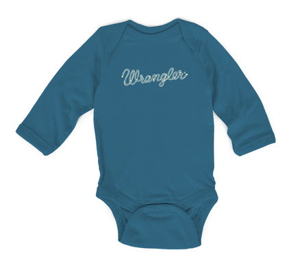 Wrangler Baby Boys Logo L/S Bodysuit