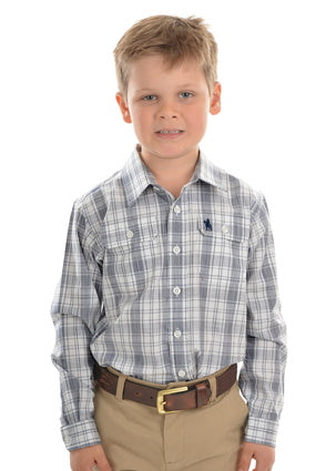 Thomas Cook Boys Andrew Check 2 Pocket L/S Shirt