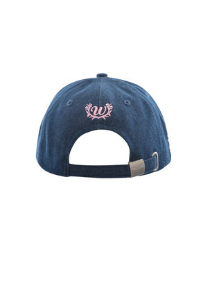 Wrangler Amanda Cap- Dark Denim/ Pink