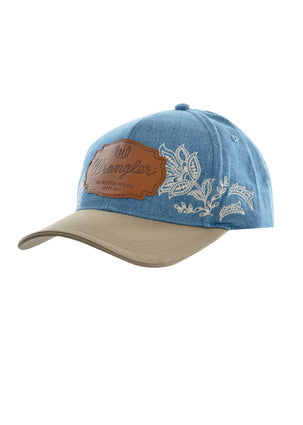Wrangler Amanda Cap- Mid Denim/ Stone