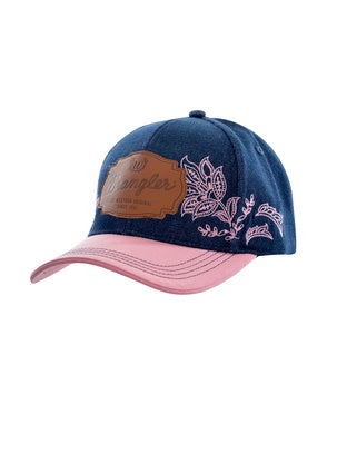 Wrangler Amanda Cap- Dark Denim/ Pink