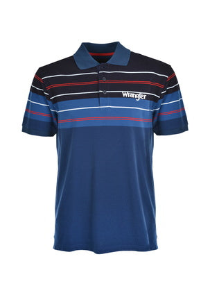WRANGLER MENS STAGG S/S POLO