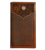 Wrangler Mens Jack Rodeo Wallet - Coffee/Dark Tan