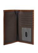 Wrangler Mens Jack Rodeo Wallet - Coffee/Dark Tan