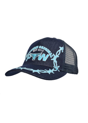 Pure Western Boys Scott Cap - Navy