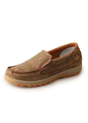 Twisted X Ladies Cactus Cellstretch Slip On - TCWXC0014