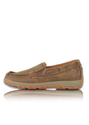Twisted X Ladies Cactus Cellstretch Slip On - TCWXC0014