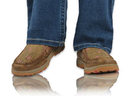 Twisted X Ladies Cactus Cellstretch Slip On - TCWXC0014