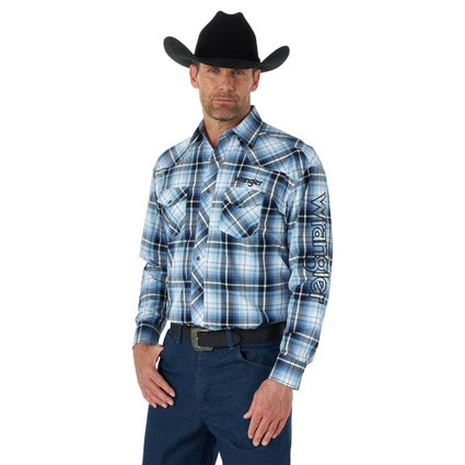 WRANGLER MEN WESTERN 2-PKT L/S SHIRT