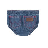 Wrangler Infant Pink Stitching Diaper Cover
