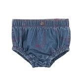 Wrangler Infant Pink Stitching Diaper Cover