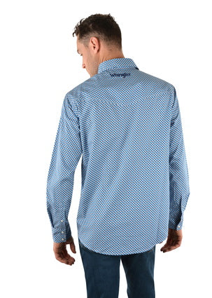 Wrangler Mens Fitzmaurice Western L/S Shirt- X2W1111734 - On Sale