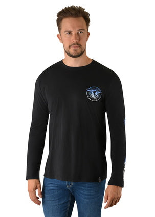 Bullzye Mens Crossroads L/S Tee -B2W1515166 - On Sale