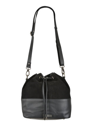 Sally Bucket Bag  Black -