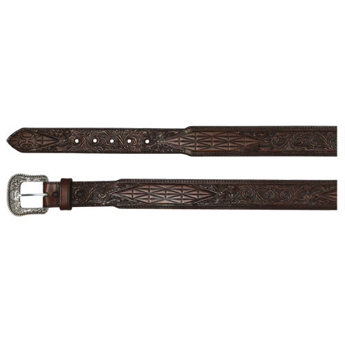 Hooey Tapered Geo and Floral Mens Belt