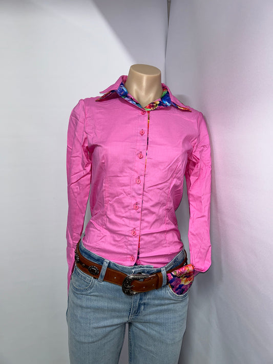 Netties Ladies Grace Fitted L/S Shirt