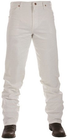 Wrangler Mens White Jeans - 13MWZWI