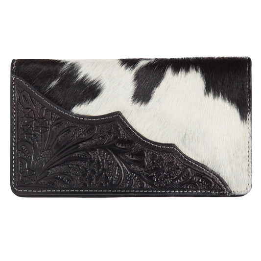The Design Edge Tooled Flap Calama Wallet