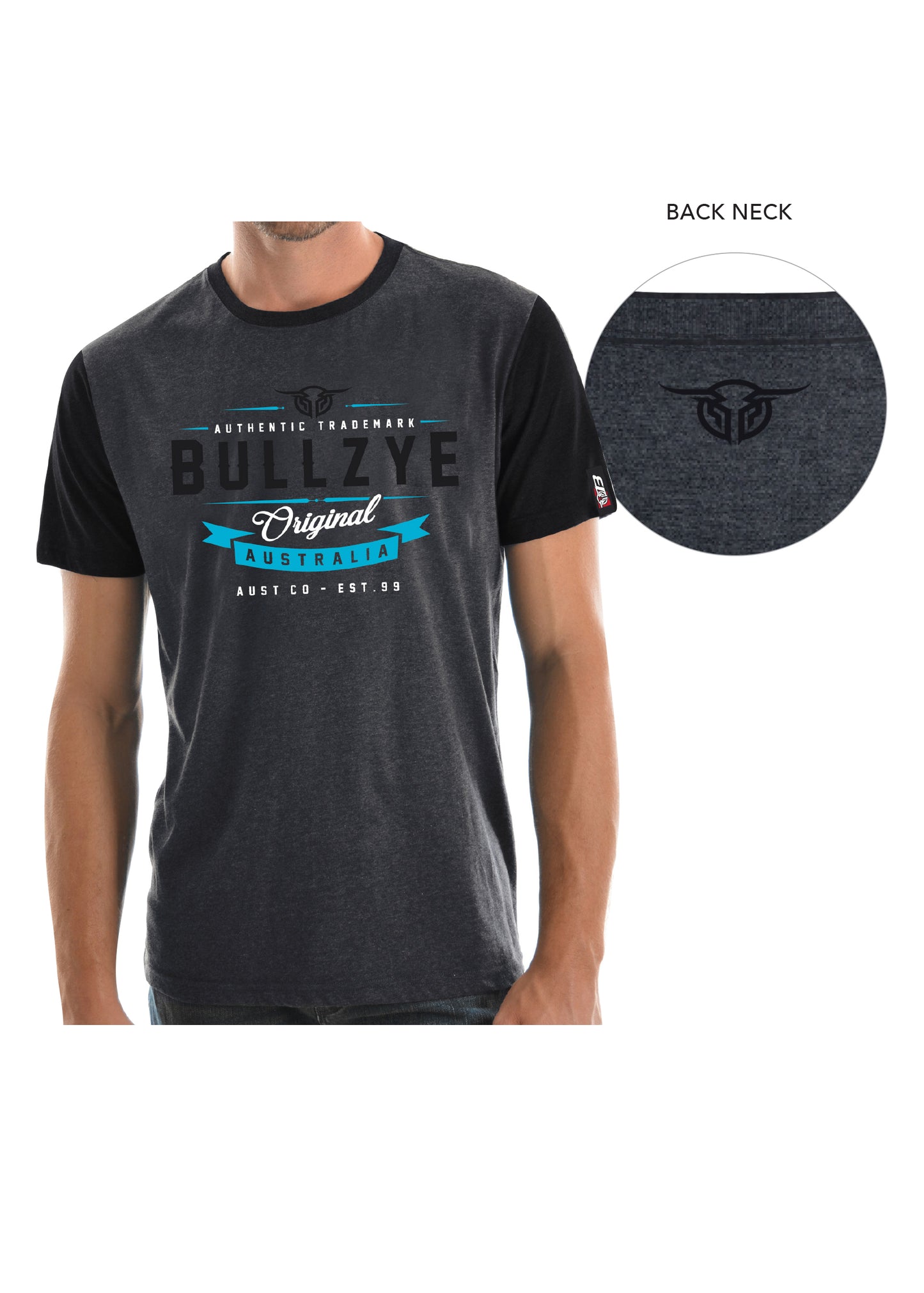 Bullzye Mens Genuine S/S Tee - B0S1503003