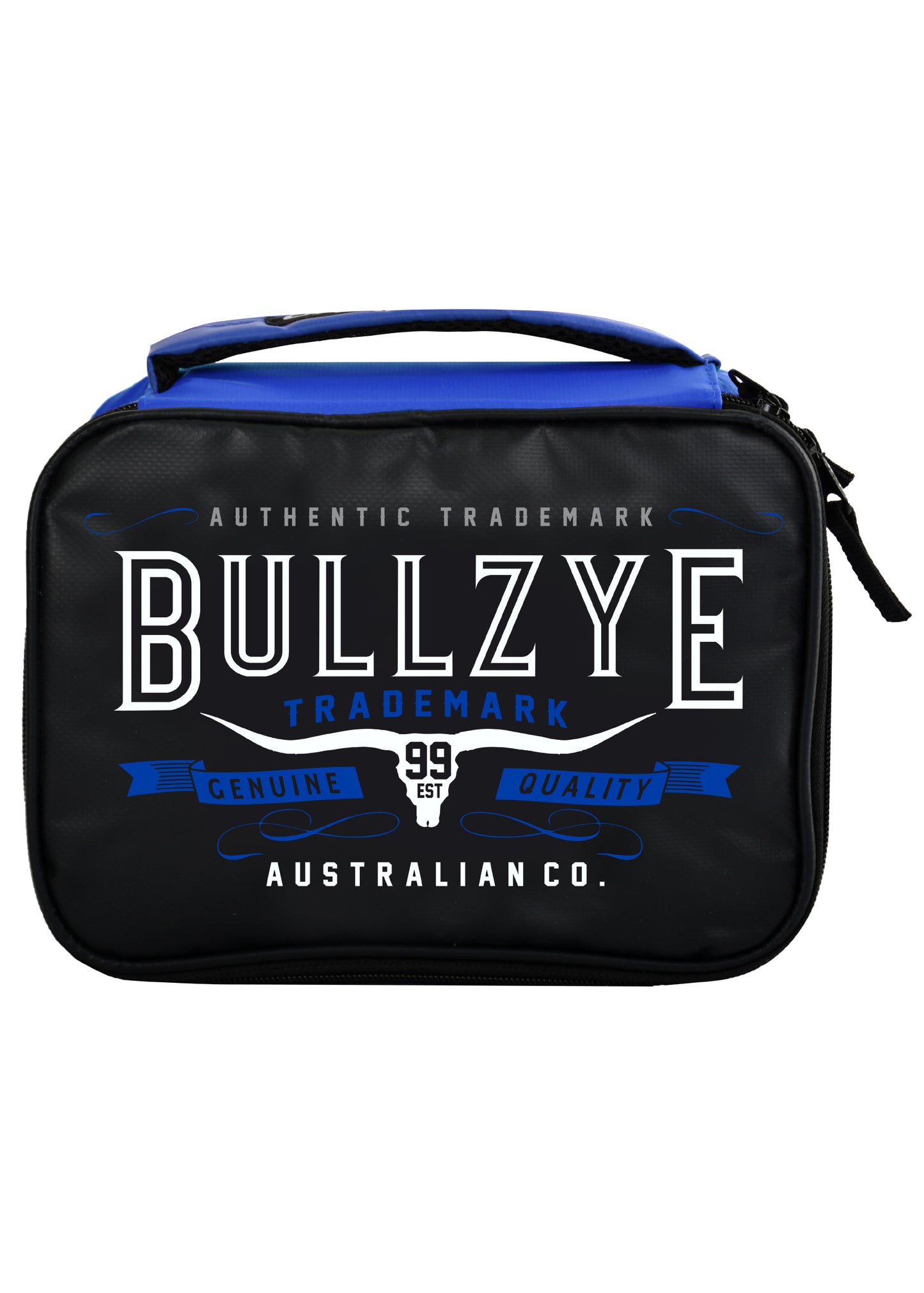 Bullzye Longhorn Lunchbox - Blue