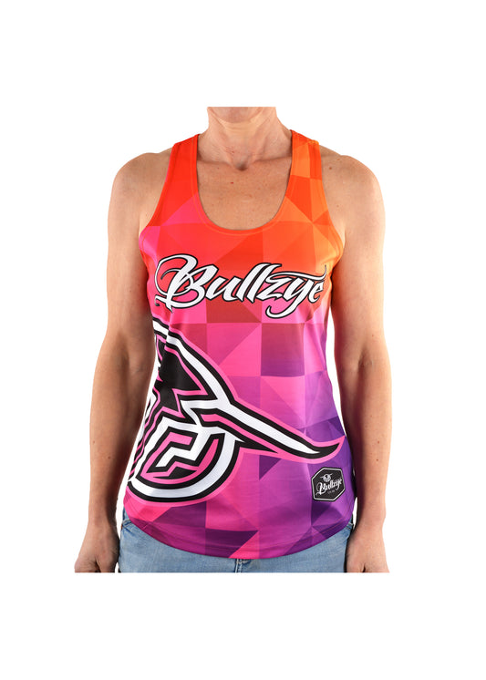 Bullzye Ladies Ripple Singlet - B1S2501142- ON SALE
