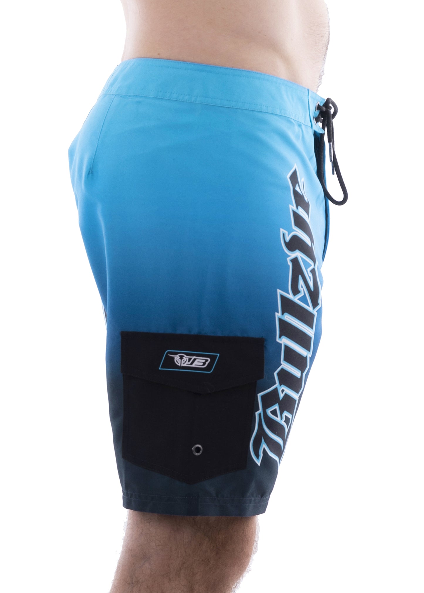 Bullzye Mens Sensor Boardshort - Blue/Black  - B2S1300195