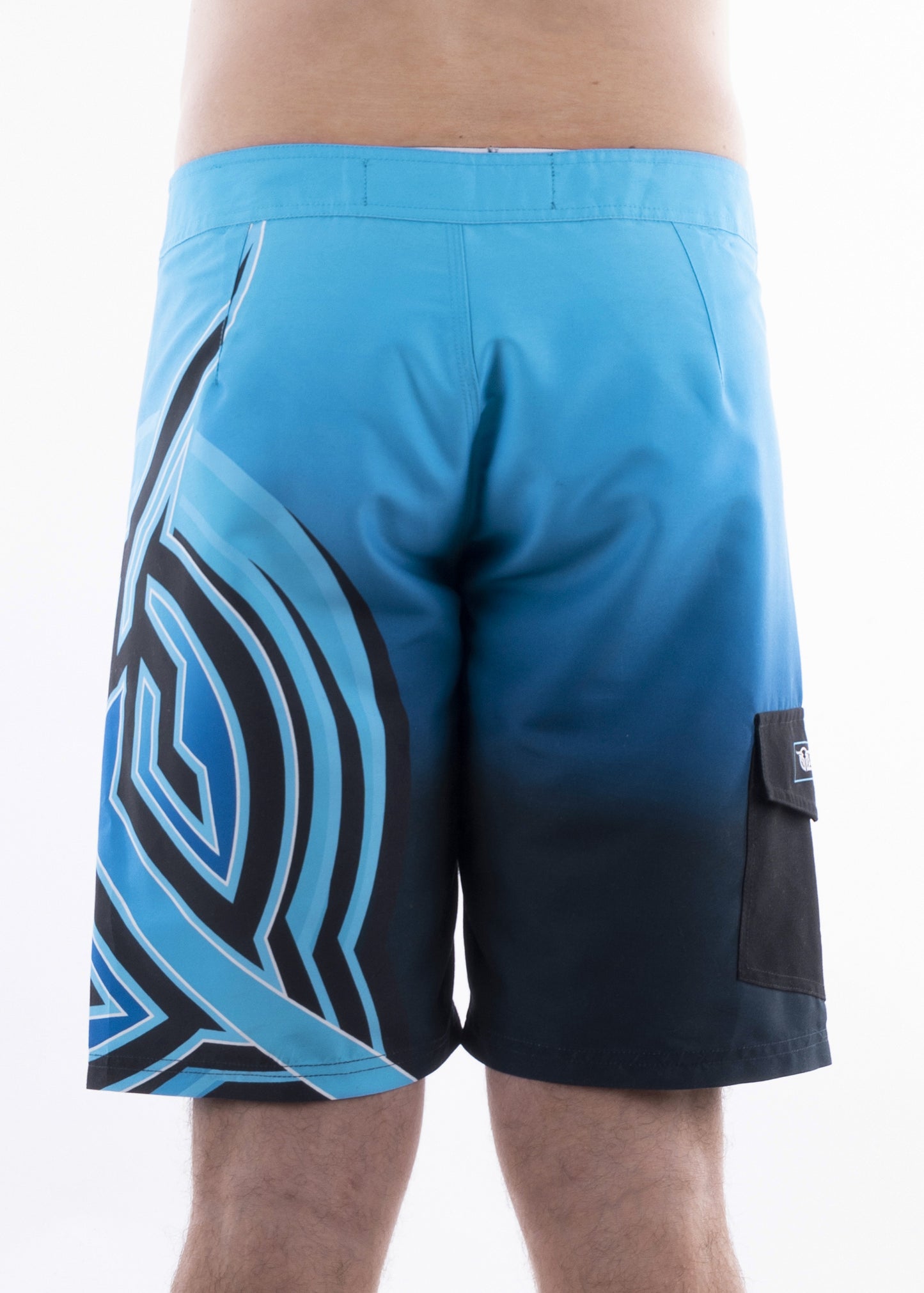 Bullzye Mens Sensor Boardshort - Blue/Black  - B2S1300195