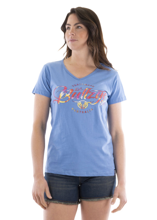 Bullzye Ladies Sunset SS Tee - B2S2502217